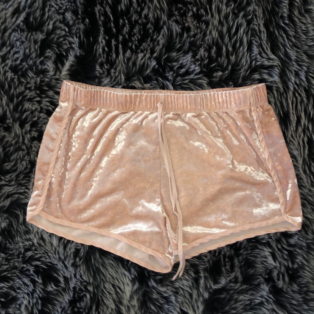 Pacsun Velvet Shorts